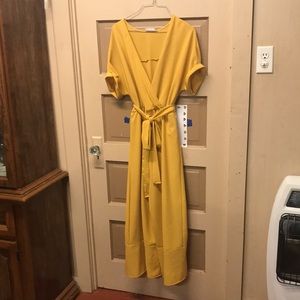 Ces Femme Mustard Jumpsuit